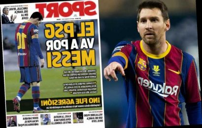 Lionel Messi leaves Barcelona fearing transfer exit with five-months left on deal and 'vultures' PSG lurking