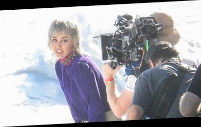 Miley Cyrus Films New Music Video at the Beach in Malibu!