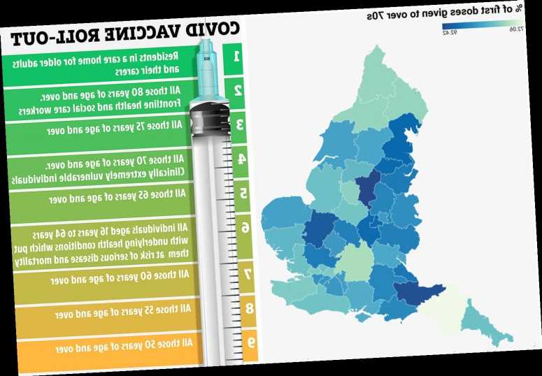 Is your area already giving Covid vaccines to the over-65s?