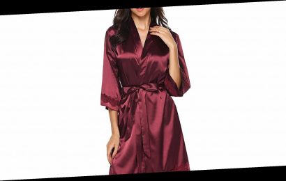 This Satin Robe Will Make Your Mornings Feel Incredibly Luxurious