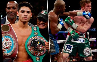 Prime Canelo Alvarez would have KO'd Floyd Mayweather at his best, says Garcia as he slams Money for flaunting cash