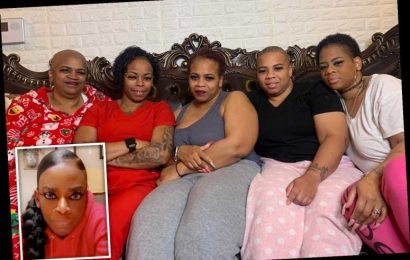 Gorilla glue girl Tessica Brown's mom and sisters cut off hair to support Louisiana mom, 40, after adhesive nightmare