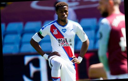 Wilfried Zaha claims wearing BLM clothing and taking knee is 'degrading' for black footballers