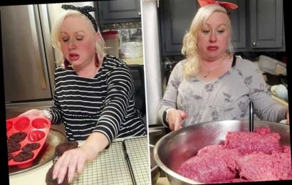 Mom shares easy freezer meals as she preps for baby number nine – with 25lbs of hamburger, eggs and oats for  meals