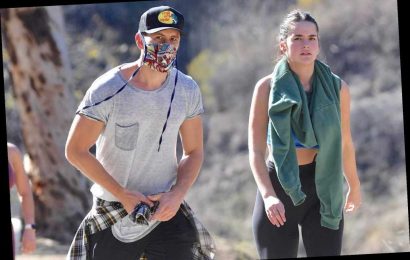 Nick Viall and girlfriend Natalie Joy spotted on a hike in Los Angeles