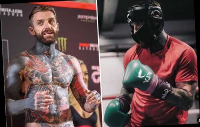 Aaron Chalmers confirms move into pro boxing after MMA retirement with Geordie Shore star eyeing WWE afterwards