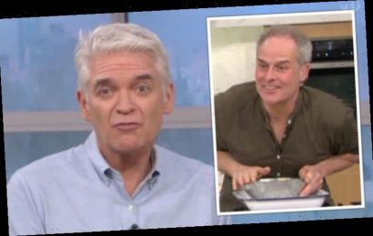 ‘Didn’t mean to pull a face’ Phillip Schofield leaves chef aghast as he grimaces at dish