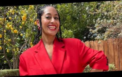 Loving Tracee Ellis Ross's Power Suit? Prepare to Love Her BTS Fitting Photos Even More
