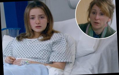 Emmerdale fans disgusted as Laurel Thomas asks for Gabby's baby as teen says she wants an abortion