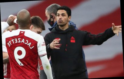 Arsenal did not ‘respect’ Mikel Arteta’s tactics and game-plan, blasts Alex Lacazette after dramatic 3-3 West Ham draw