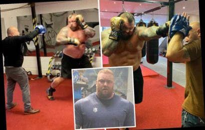Eddie Hall can 'fight any Brit heavyweight' by time of Hafthor Bjornsson bout after 'absolutely awesome' sparring