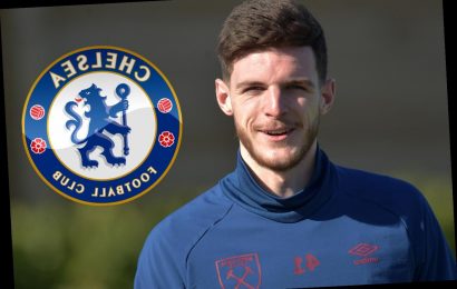 Chelsea told Declan Rice transfer fee will be 'far more than £100m' by David Moyes with midfielder starring at West Ham