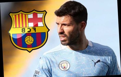 Sergio Aguero willing to take pay cut to make Barcelona transfer go through with Man City contract set to expire