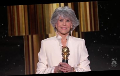 Jane Fonda Highlights I May Destroy You and Calls for More Diversity During Golden Globes Speech