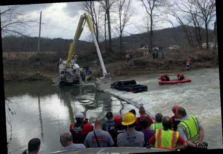 5 People, Including Infant, Rescued After Their Pick-Up Truck Gets Stuck in Flooded Tn. Creek