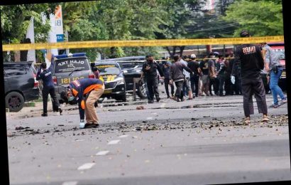 Suicide bomb hits Palm Sunday Mass in Indonesia, 14 wounded