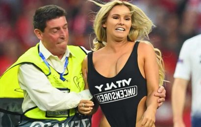 Champions League streaker Kinsey Wolanski wasn’t ready for what came next