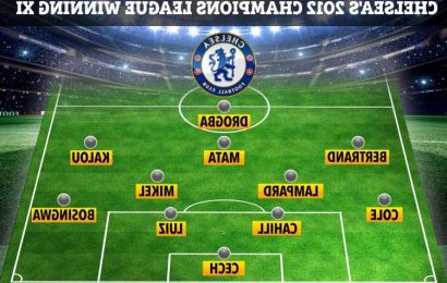 Chelsea's 2012 Champions League winning team and where they are now, from Arsenal and Man Utd stars to Stoke regular