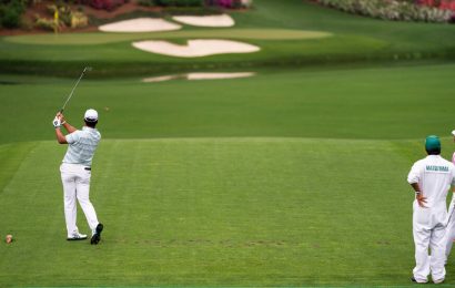 Hideki Matsuyama Charges Into the Lead at the Masters