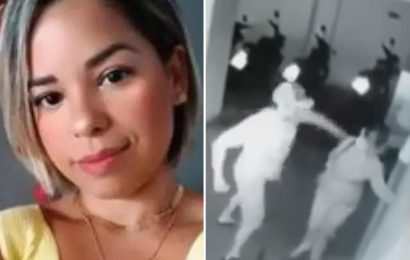 Horrifying moment man sucker punches & kills mum-of-two ‘to vent his anger after blazing row with girlfriend’