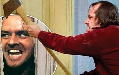 Jack Nicholson&apos;s foam prop axe from The Shining is on sale for £45,000