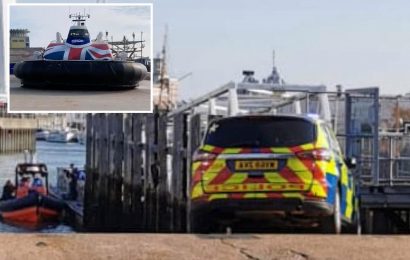 Woman, 59, dies after being pulled from sea near Southsea harbour hovercraft slipway