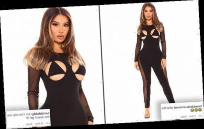 Shoppers mock VERY revealing jumpsuit by Fashion Nova