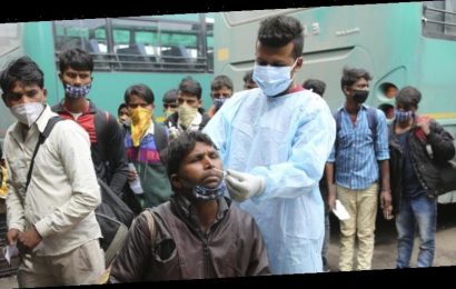 India’s daily coronavirus cases soar past 100,000 for the first time