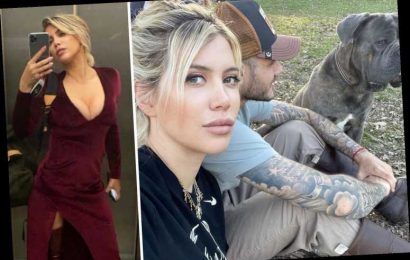 Wanda Icardi defends PSG star husband Mauro after Instagram deletes his controversial post calling wife 'female dog'