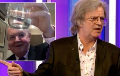 ‘Can’t string a word!’ The One Show in chaos as Paul Merton blasts Ian for being ‘drunk’