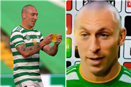 Celtic hero Scott Brown drops f-bomb live on TV after playing his final home game at Parkhead before move to Aberdeen