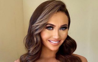 Charlotte Dawson poses in skimpy lingerie to announce brand new fake tan brand