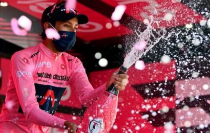 Egan Bernal on verge of Giro d’Italia victory after surviving mountain stage