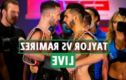 Josh Taylor vs Jose Ramirez LIVE RESULTS: UK time, live stream, TV channel and undercard – latest fight updates