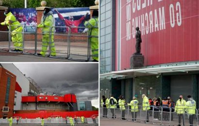 Man Utd launch anti-protest operation with top-secret Liverpool plans kept HIDDEN from staff as ring of steel is created