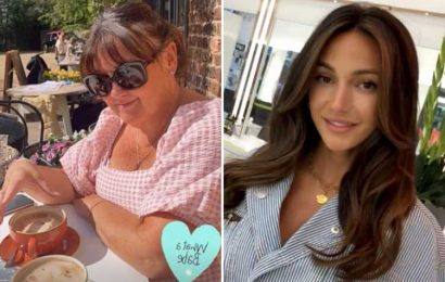 Michelle Keegan enjoys sun-soaked girly day out with her mum