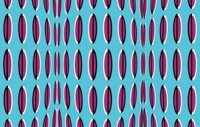 Tricky optical illusion shows coloured spots moving – but not everyone sees them