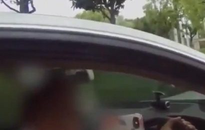 Woman Goes on Racist Tirade Against Latino Cop, Calls Him 'Murderer'
