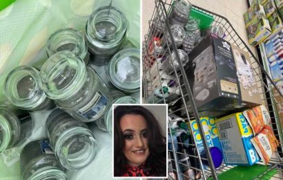 Woman gets ASDA haul worth £674.85 for a fraction of the price including TEN Yankee candles and a Tommee Tippee kit