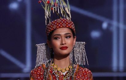 ‘I was so scared’: Miss Universe Myanmar arrives for pageant with a message