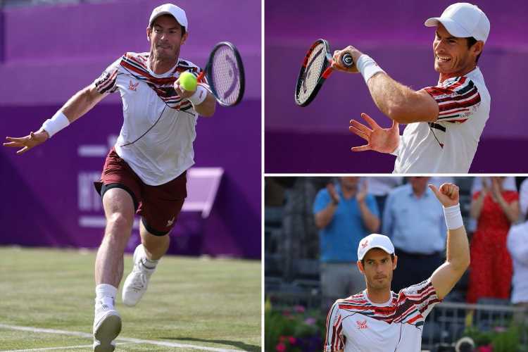 Andy Murray in tears as he celebrates comeback win at Queen's raising hopes for Wimbledon