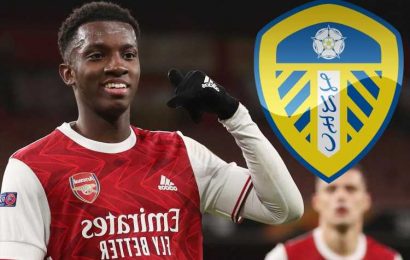 Arsenal offer Eddie Nketiah to Leeds in £20million transfer with ex-Elland Road loanee to be sold this summer
