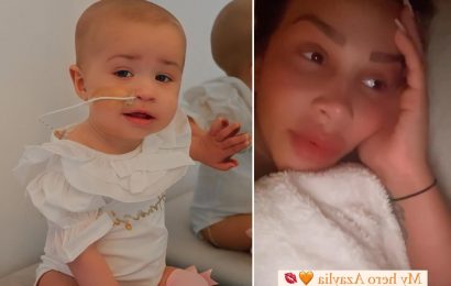 Ashley Cain's girlfriend Safiyya posts heartbreaking 2.45am clip saying she 'can't sleep thinking about Azaylia's pain'