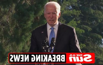 Biden says Putin doesn’t want a ‘Cold War’ & strips off in bizarre speech after referring to Russian as President Trump