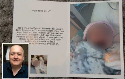 Dad accused of cheating after Funky Pigeon sent wrong Father's Day card – his scorned wife smashed up his laptop & phone