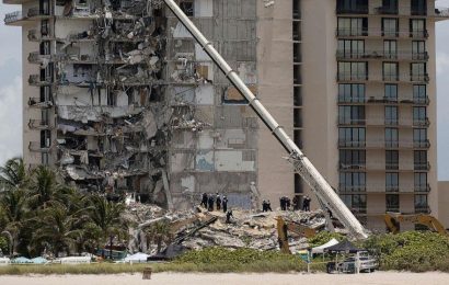 Death toll climbs to 9 as search for survivors goes on in collapsed Florida condo building