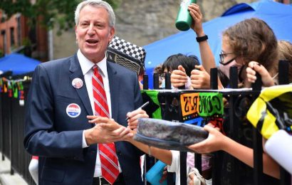 Delusional de Blasio somehow manages to reach new low on way out the door
