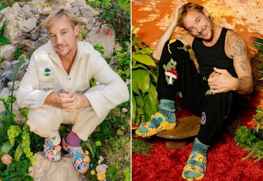 Diplo teams with Crocs on trippy sandals and clogs