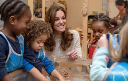 Duchess Kate’s big new project is a keen research center for buttons & Early Years