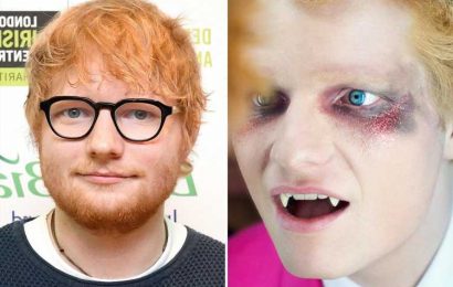 Ed Sheeran's first solo single in four years 'Bad Habits' is out next week – as singer dresses as a vampire